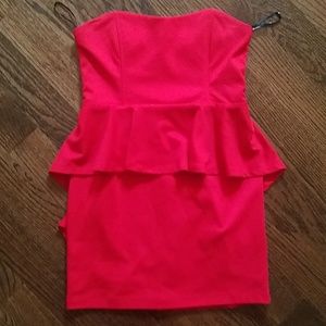 Peplum dress